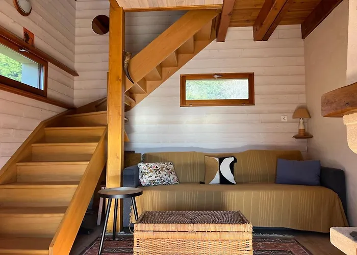 木屋 Confort Avec Cheminee