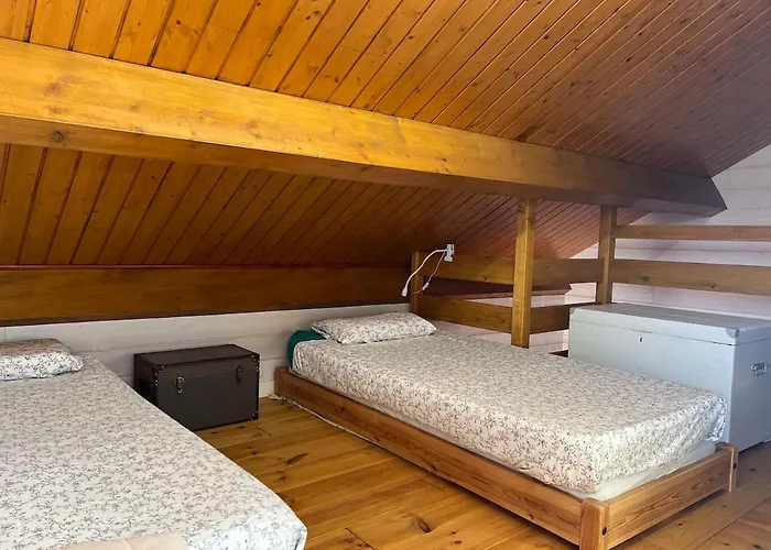 Confort Avec Cheminee 木屋 Saint-Sauveur-Camprieu