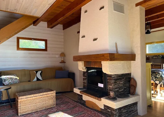 木屋 Confort Avec Cheminee *