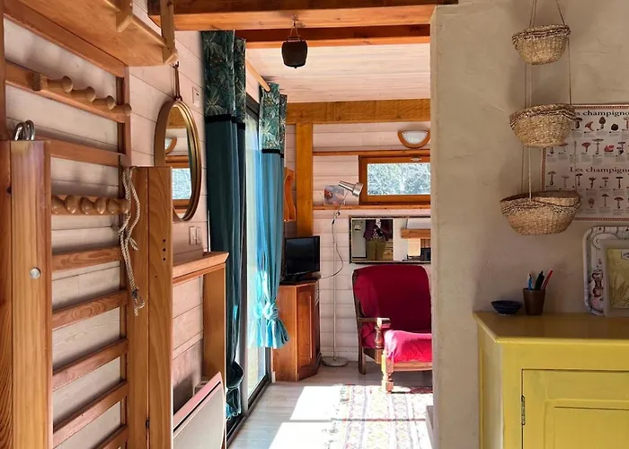 木屋 Confort Avec Cheminee *